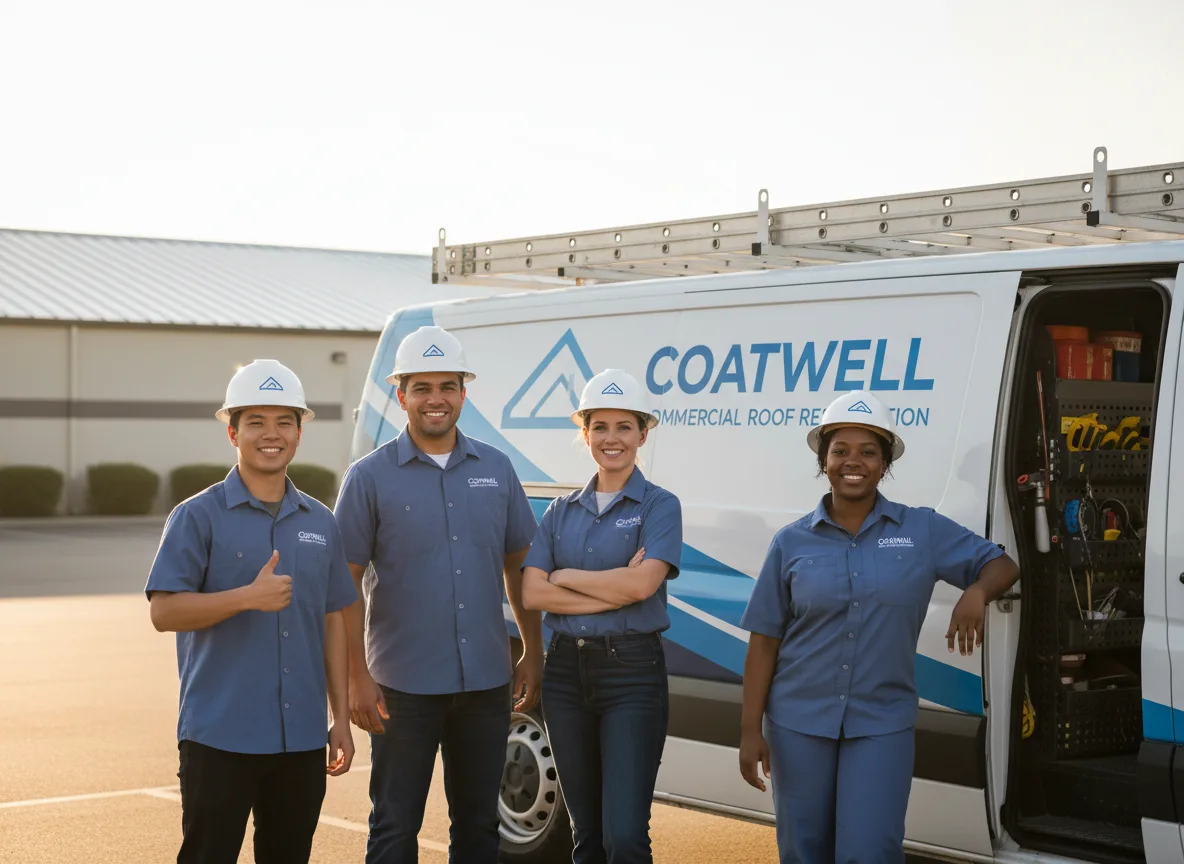 Commercial roof coating company in Swiftwater, PA